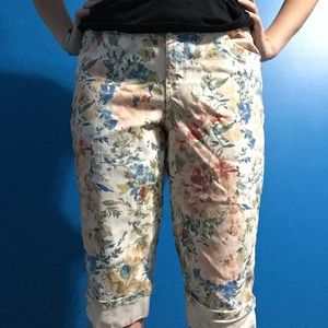 Flower Pattern Shorts